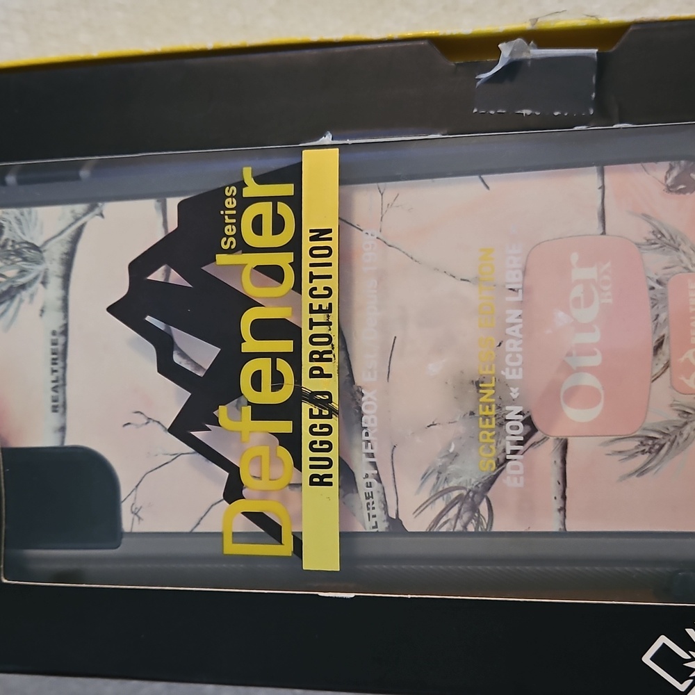 NIB Otterbox Defender Realtree Pink Camo Design IPhone X/XS - Picture 3 of 5
